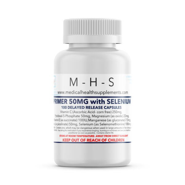MHS Primer 50mg (100 Caps) SR with Selenium