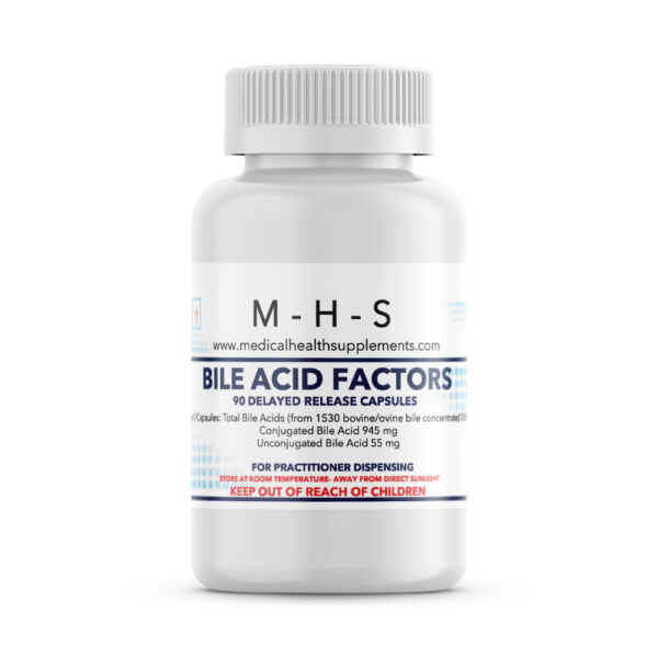 MHS Bile Acid Factors, 90 SR Capsules